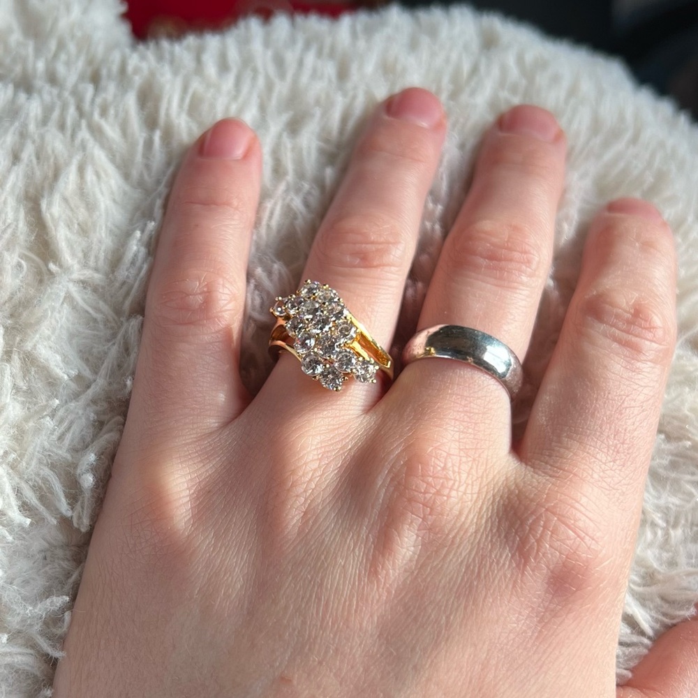 Waterfall Cluster Ring